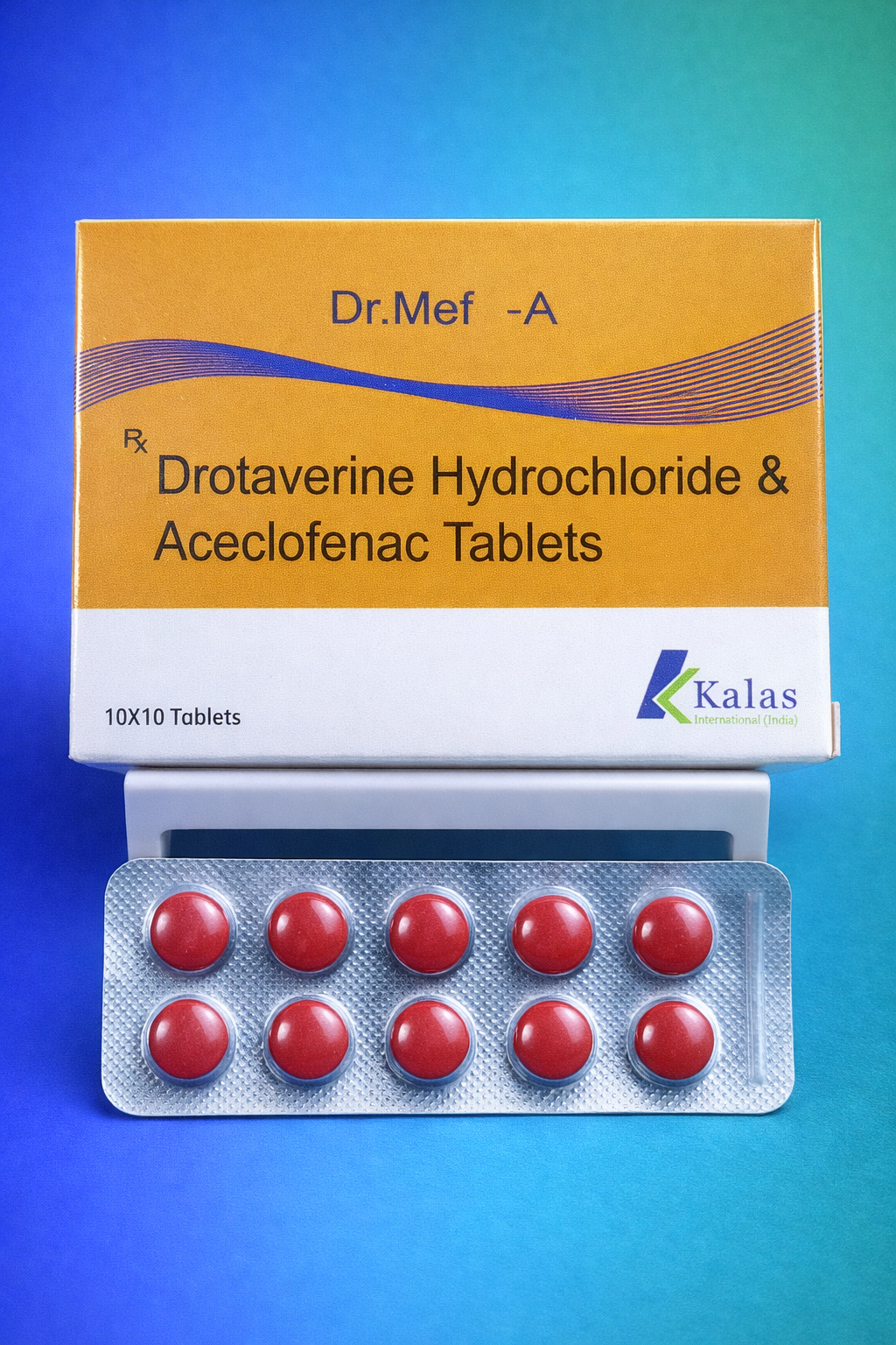 Drotaverine Hydrochloride & Aceclofenac Tablets