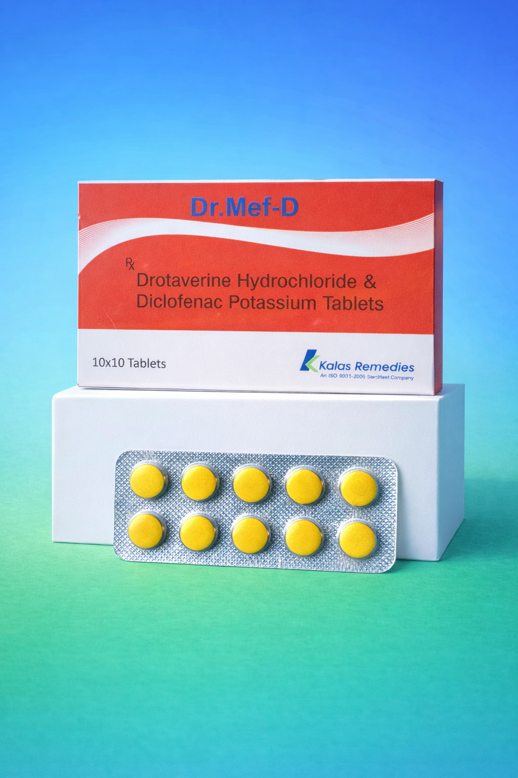 Drotaverine Hydrochloride Diclofenac Potassium Tablets